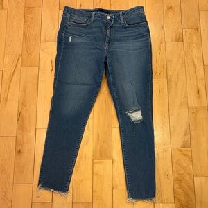 Joe's Jeans Classic Blue Cropped Denim